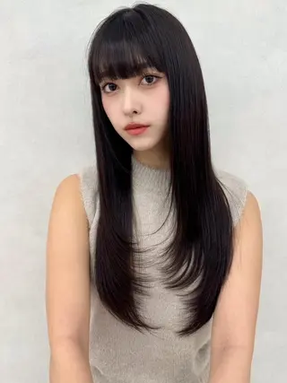 ロング レイヤー🧸ショート 🤎店長anju🪽のヘアスタイル