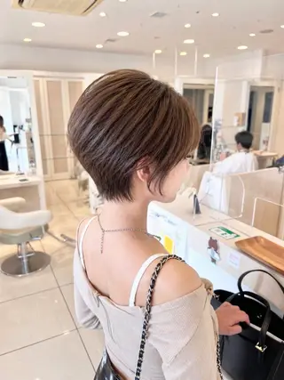ショート カラー 金子 直樹のヘアスタイル