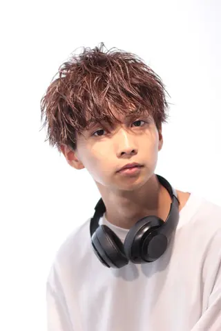 パーマ メンズ mao⭐️ 透明感カラー‎⭐️のヘアスタイル