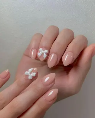 ネイル RAFFINE haru🦋🩵のネイルデザイン