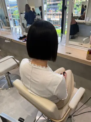 ミディアム 美髪⭐︎髪質改善 井上　康司のヘアスタイル