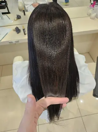 ロング 社内カット講師・店長 菅原賢一のヘアスタイル