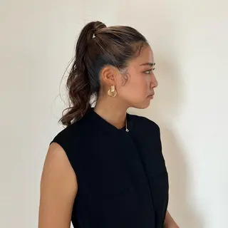 ロング ヘアアレンジ HIROKO / 透明感暖色カラー🎀のヘアスタイル