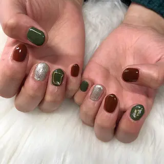 ネイル 西岡 杏のネイルデザイン