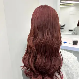 ロング カラー みう/仙台/暖色/ 艶髪/顔周りカット/のヘアスタイル