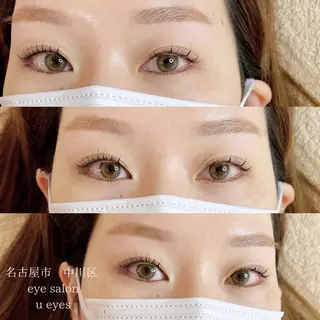 マツエク・マツパ u eyesのマツエク・マツパデザイン