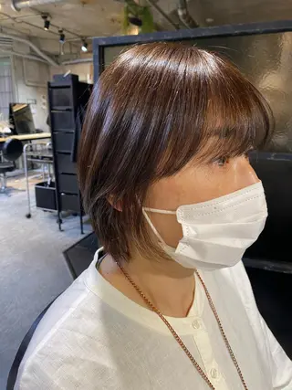 ショート 大橋 美咲のヘアスタイル