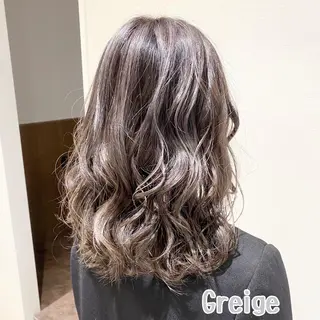 セミロング カラー 横山 直輝のヘアスタイル