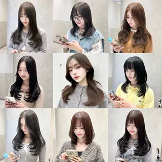 ロング カラー SALOWIN 札幌大通り店所属・🏆ウルフ/レイヤー 指名No.1山口圭佑のヘアスタイル