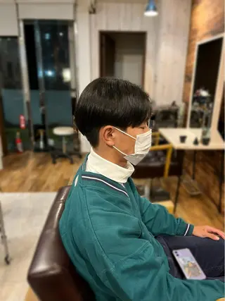 ショート メンズ haruka 🩶のヘアスタイル