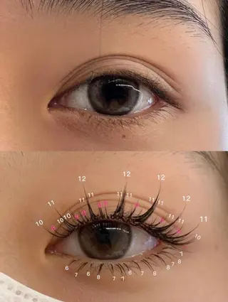 マツエク・マツパ aki_ eyelash_のマツエク・マツパデザイン