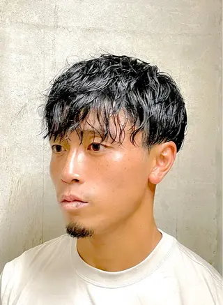 ショート パーマ 爲清 葵のヘアスタイル