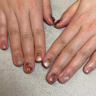 ネイル 自由が丘サロン あやめ💅のネイルデザイン