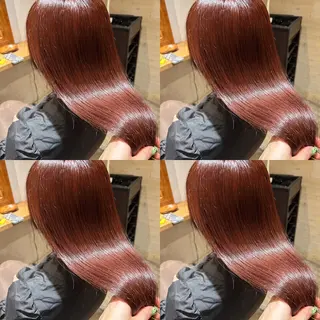 ロング カラー レイヤーカット/ 縮毛矯正🇰🇷早坂のヘアスタイル