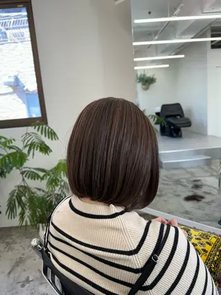 ショート ボブショート/岩崎 明生のヘアスタイル