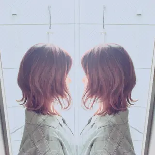 カラー Asuka Mabuchiのヘアスタイル