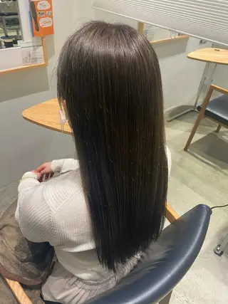 ロング カラー THREE by keep所属・加藤 優紗のヘアスタイル