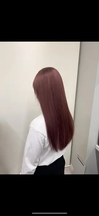 セミロング カラー ヘアアレンジ 熊本市東区 /Ririkaのヘアスタイル