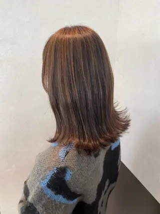 ミディアム 【EARTH】 玉井もえのヘアスタイル