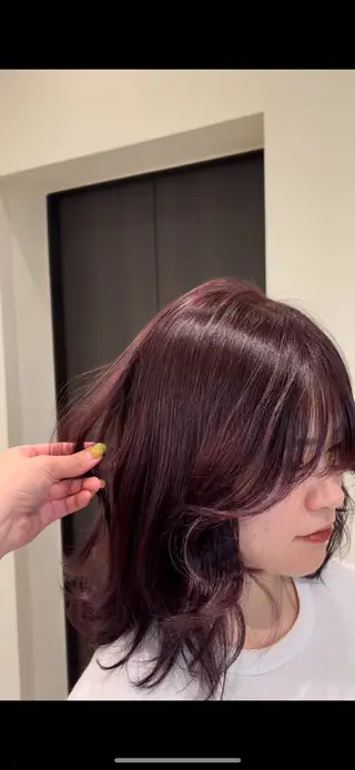 ミディアム カラー 銀座No.1ショート 似合わせカット/といのヘアスタイル
