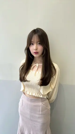 ロング カラー IVE jukuのヘアスタイル