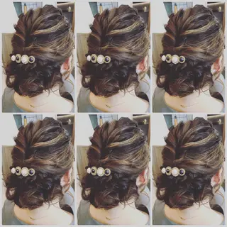 ヘアアレンジ Aguhair所属・土屋 ゆうこのヘアスタイル