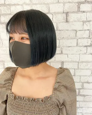 ショート カラー 透明感カラー 松田晃代のヘアスタイル