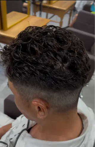 パーマ メンズ 佐藤 秋斗 ￤モデル募集終了のヘアスタイル