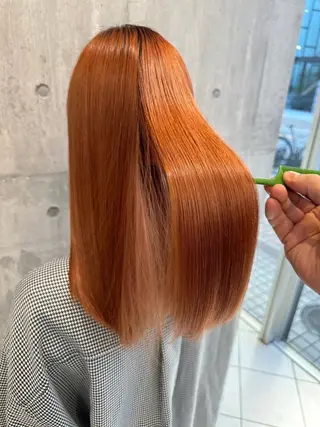 ロング ハイトーンカラー✨️ 艶カラー特化Amiのヘアスタイル