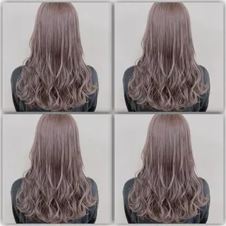 セミロング カラー レイヤーダブルカラー KYON店長のヘアスタイル