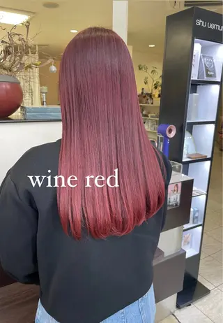 ロング カラー コレットヘアー 田中アヤノのヘアスタイル