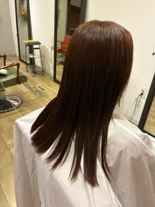 セミロング 清水 美香のヘアスタイル