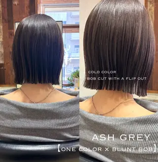ミディアム カラー ⌇🌹透明感カラー 🌹ᴍᴇɢᴜᴍɪ ⌇のヘアスタイル