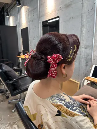 ロング ヘアアレンジ Lowha_ageo 💐Fuzukiのヘアスタイル