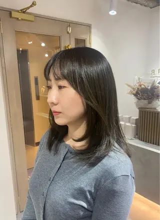 ミディアム attrait所属・アトレ＊個室サロン himekaのヘアスタイル