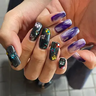 ネイル 中牟田 彩水のネイルデザイン