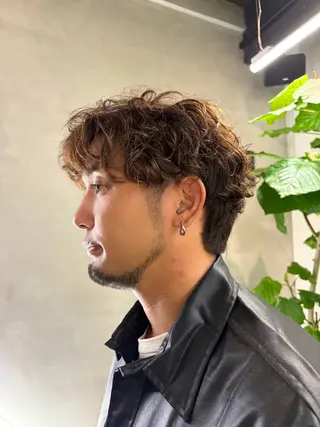 メンズ 透明感カラー/ 顔周りcut♡シホのヘアスタイル