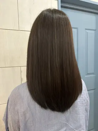 セミロング カラー 【アトレ藤沢】矢野 素子のヘアスタイル