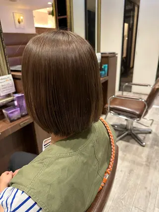 カラー 🌟髪質改善 🌟堀尾紗加のヘアスタイル