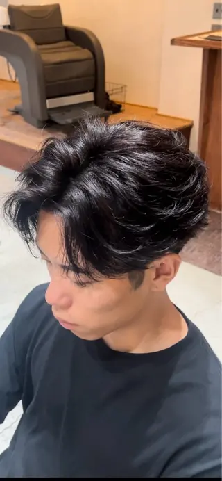 ショート メンズ Mio”VEGA所属・メンズ/束感ヘア ゆるふわ/そうたのヘアスタイル