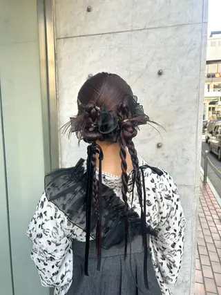ロング Mila Hazukiのヘアスタイル