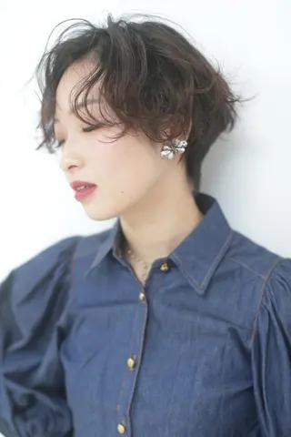 ミディアム 美髪形成！色素改善！ 秋田　和輝のヘアスタイル