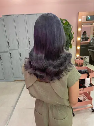 ロング カラー 【毎朝セット3分】 メンズパーマ　真人のヘアスタイル