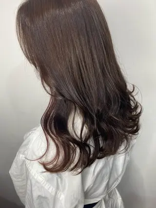 セミロング 髪質改善サロン🫧 戎谷栞菜のヘアスタイル