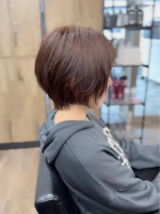 ショート カラー 🗻飯田誠也🗻 カットカラー得意のヘアスタイル