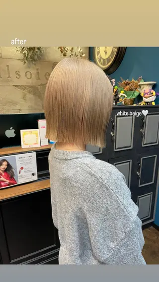 ショート JIEN MIUのヘアスタイル
