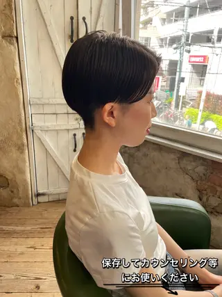 ショート 小田 聖也のヘアスタイル