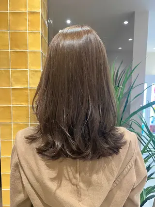 セミロング ﾚｲﾔｰ🩵透明感 ೀユイ🌙のヘアスタイル