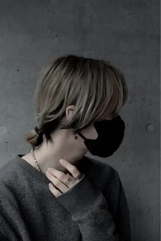 カラー メンズ 高島 悠吾のヘアスタイル