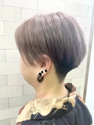 ショート カラー メンズ archange 齋藤旭冶/川口のヘアスタイル